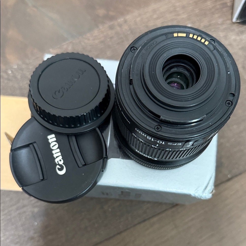 Canon EFS 10-18mm Lens in Box